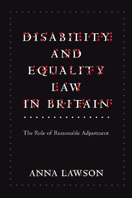 Disability and Equality Law in Britain book