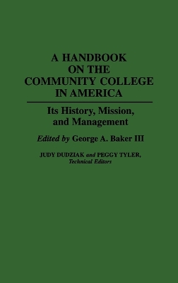 Handbook on the Community College in America book
