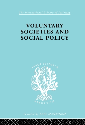 Voluntary Societies and Social Policy book