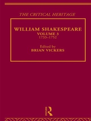 William Shakespeare by Brian Vickers