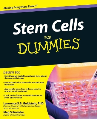 Stem Cells For Dummies book