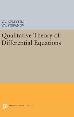 Qualitative Theory of Differential Equations by Viktor Vladimirovich Nemytskii