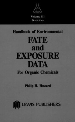 Handbook of Environmental Fate and Exposure Data book