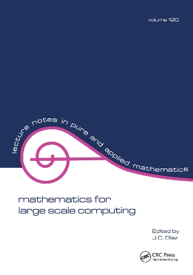 Mathematics for Large Scale Computing by Julio Diaz
