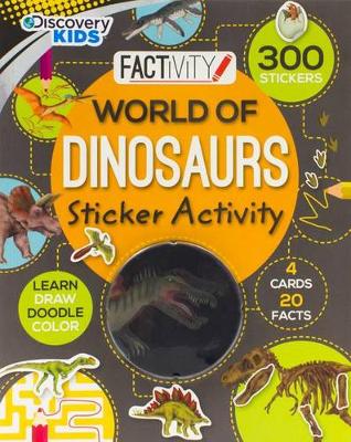 Discovery Kids World of Dinosaurs Sticker Activity book