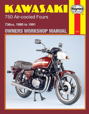 Kawasaki 750 Air-cooled Fours 1980-91 Owner's Workshop Manual book