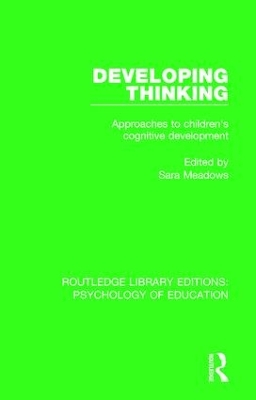 Developing Thinking by Sara Meadows