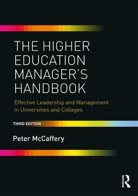 The Higher Education Manager's Handbook by Peter McCaffery