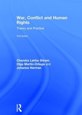 War, Conflict and Human Rights by Chandra Lekha Sriram