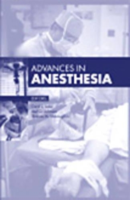 Advances in Anesthesia book