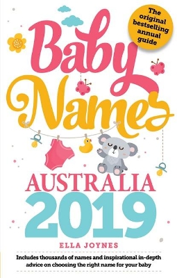 Baby Names Australia 2019 book