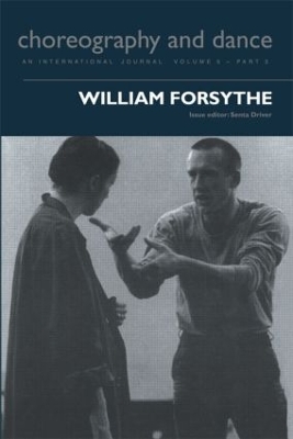 William Forsythe by Senta Driver