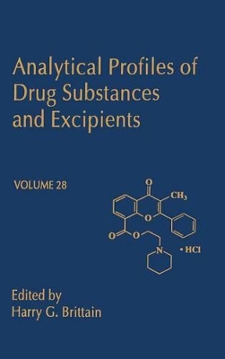 Analytical Profiles of Drug Substances and Excipients by Harry G. Brittain