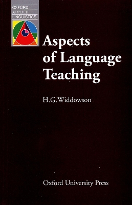 Aspects of Language Teaching book