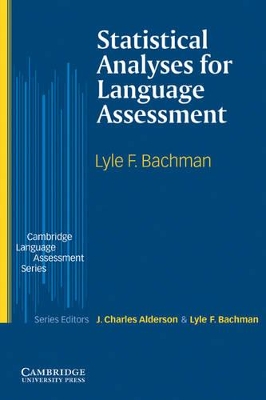 Statistical Analyses for Language Assessment book