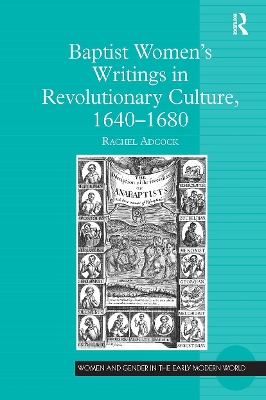 Baptist Women’s Writings in Revolutionary Culture, 1640-1680 book