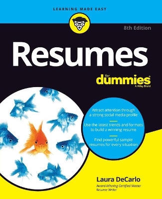 Resumes For Dummies book