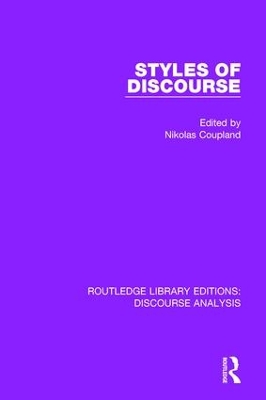 Styles of Discourse by Nikolas Coupland