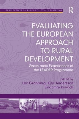 Evaluating the European Approach to Rural Development book
