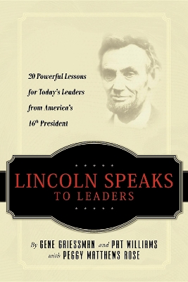 Lincoln Speaks to Leaders book