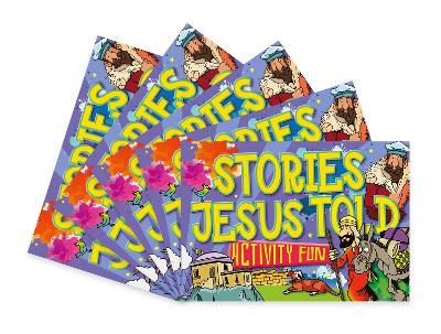 Stories Jesus Told Activity Fun: 5 pack book