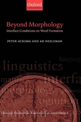 Beyond Morphology book