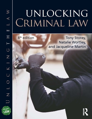 Unlocking Criminal Law by Tony Storey