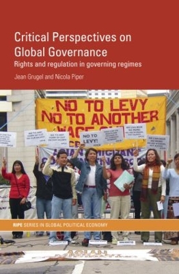 Critical Perspectives on Global Governance by Jean Grugel
