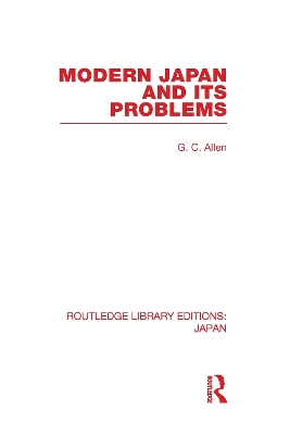Modern Japan and its Problems book