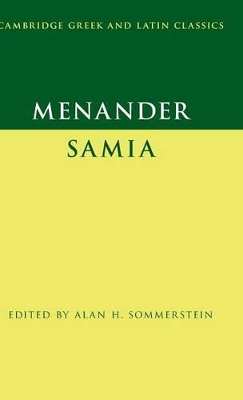 Menander: Samia (The Woman from Samos) book