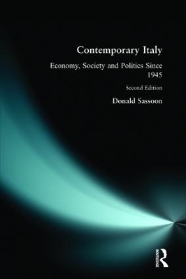 Contemporary Italy by Donald Sassoon