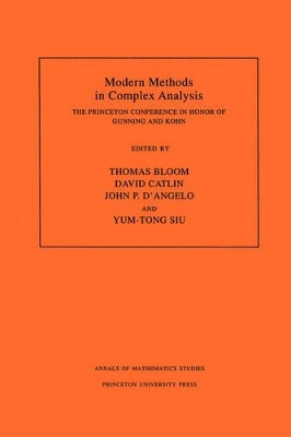 Modern Methods in Complex Analysis (AM-137), Volume 137 book
