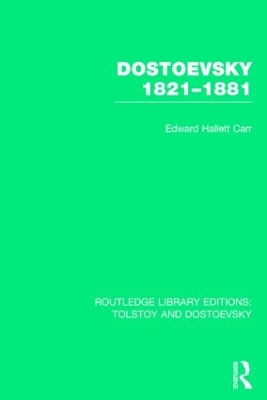 Dostoevsky 1821-1881 book