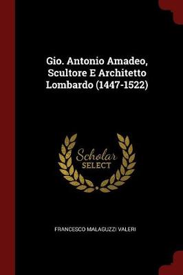 Gio. Antonio Amadeo, Scultore E Architetto Lombardo (1447-1522) book