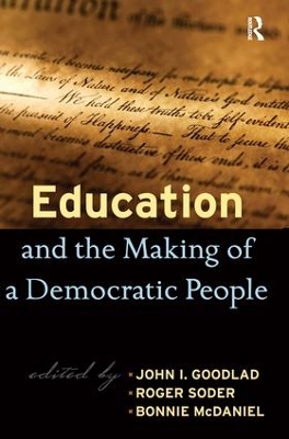 Education and the Making of a Democratic People book