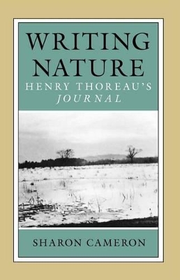 Writing Nature book