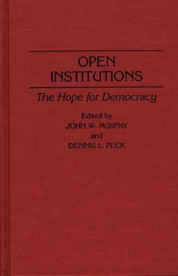 Open Institutions book