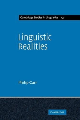 Linguistic Realities book