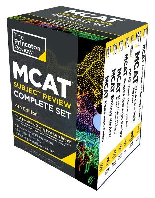 Princeton Review MCAT Subject Review Complete Box Set, 4th Edition book