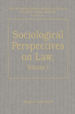 Sociological Perspectives on Law book