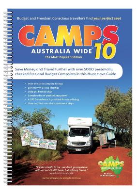 Camps Australia Wide 10 A4 book