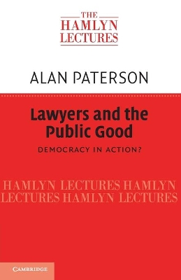 Lawyers and the Public Good book