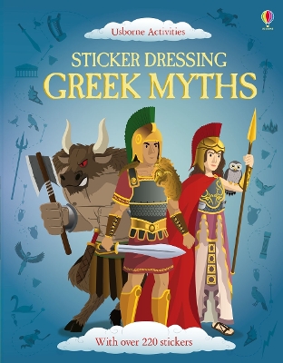 Sticker Dressing Greek Myths book