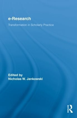 E-research by Nicholas W. Jankowski