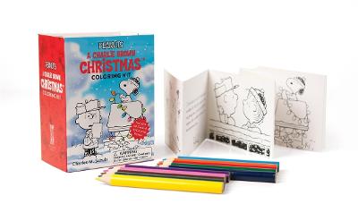 Peanuts: A Charlie Brown Christmas Coloring Kit by Charles Schulz