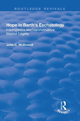 Hope in Barth's Eschatology book