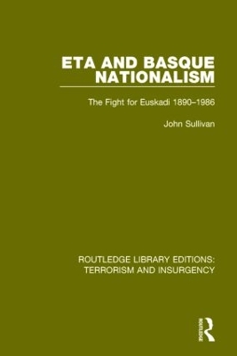 ETA and Basque Nationalism by John L. Sullivan