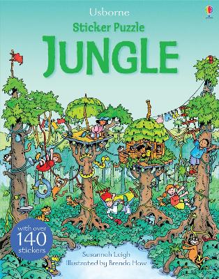 Sticker Puzzle Jungle book