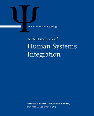 APA Handbook of Human Systems Integration book