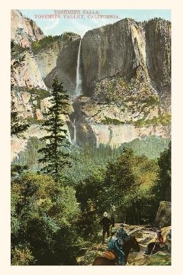 The Vintage Journal Yosemite Falls, California by Found Image Press